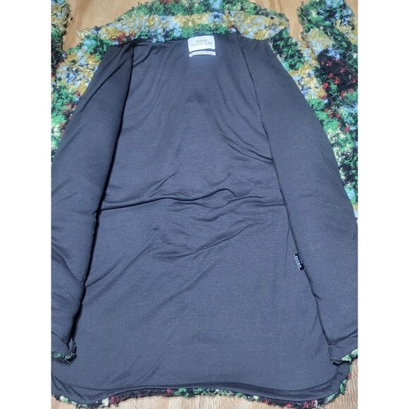 Urban Outfitters Women XS Teddy Coat Jacket Sherpa Button Pockets Multicolor - Picture 7 of 9